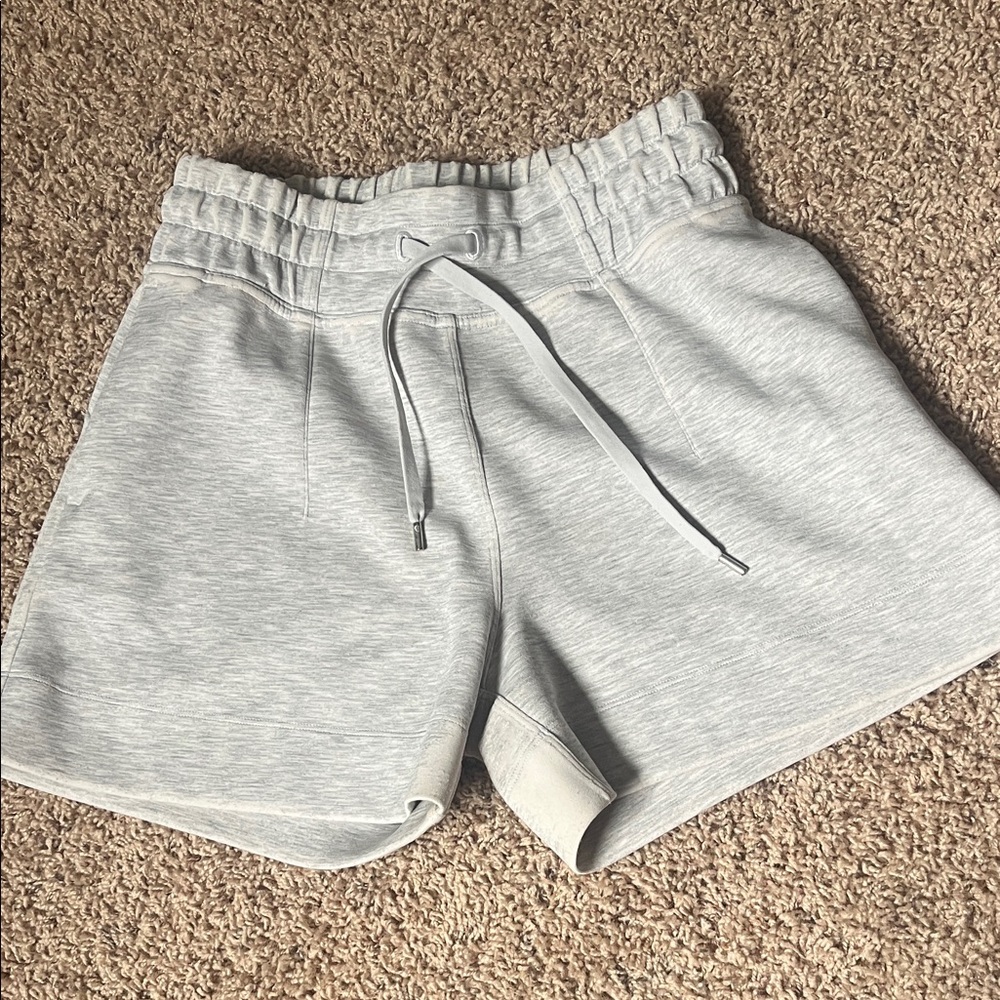 lululemon athletica Light Gray Athletic Shorts